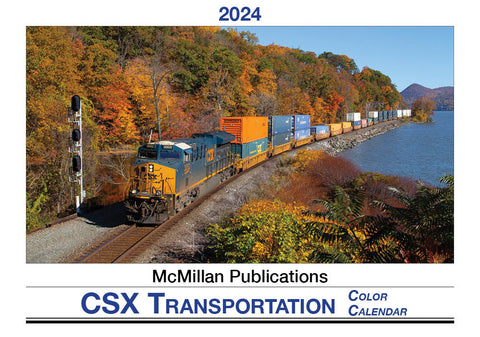 McMillan Publications, Inc. — 2024 CSX TRANSPORTATION COLOR CALENDAR